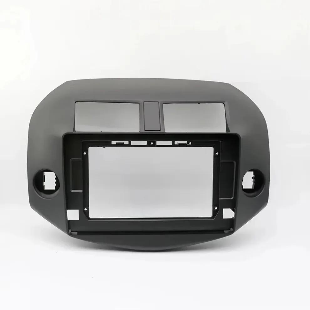 Для Toyota RAV4 2007-2012 2DIN 9/10.1 дюйма Рамка для автомагнитолы DVD Адаптер для установки Панели отделки приборной панели Панель fascia Двойной DIN Радиоприемник