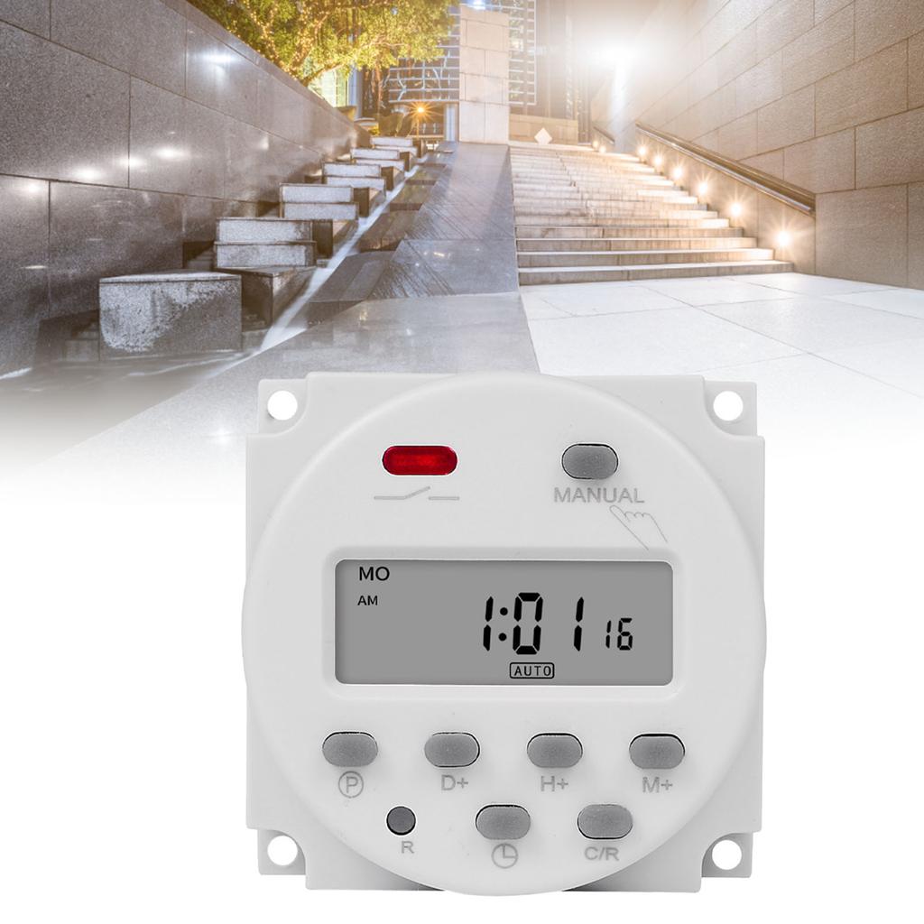 Microcomputer Power Supply Time Switch Smart Programmable Timer Switch Street Lamp Countdown Switch