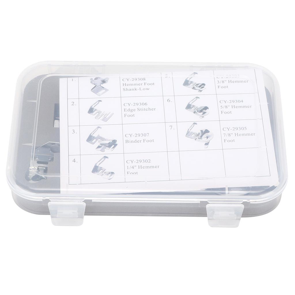 Sewing Machine Kit Easy Curling Edging Seams Sewing Machine Curling Kit for Household