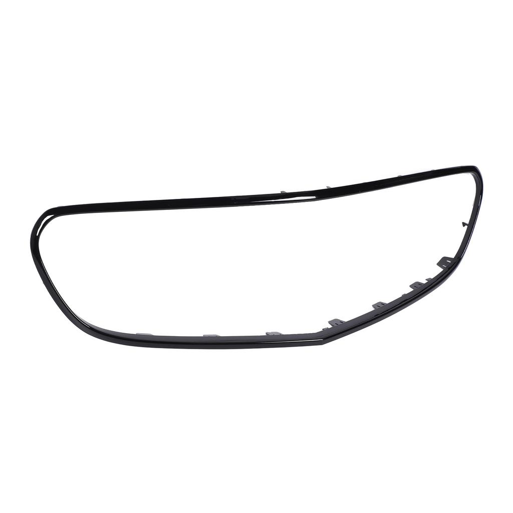 Grille Surround Trim Molding 2128852574 Replacement for Benz E‑Class W212 S212 Facelift 2014 to 2016 Glossy Black