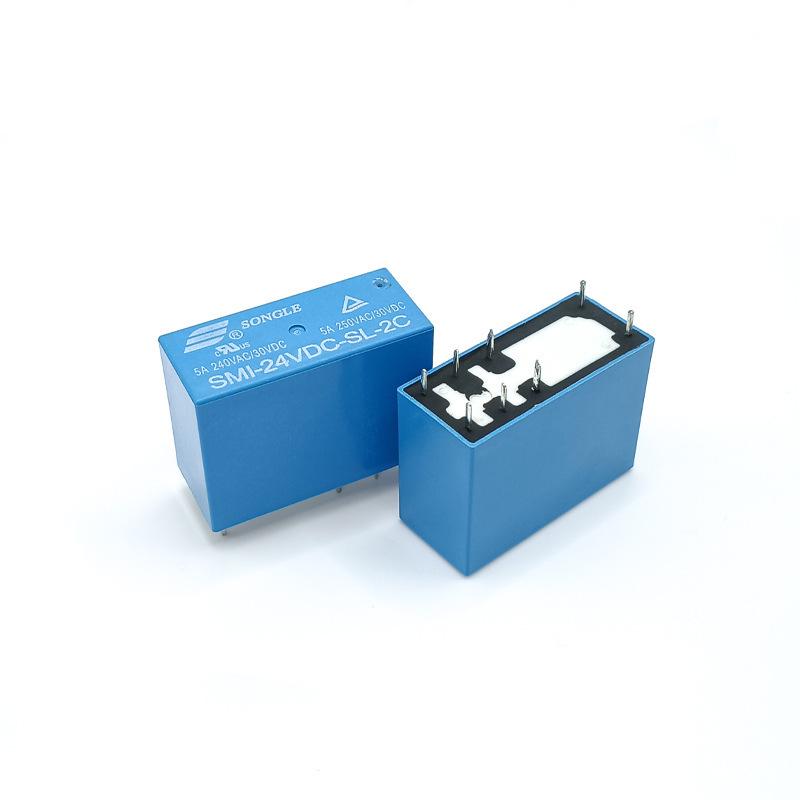 SMI Relay Series: 05VDC, 12VDC, 24VDC (SL-2C Models)