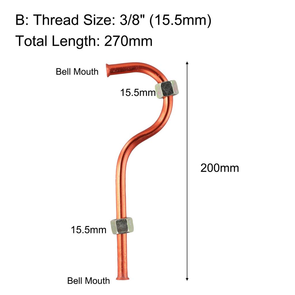Convenient Aluminum Exhaust Tube for Enhanced Air Compressor Efficiency