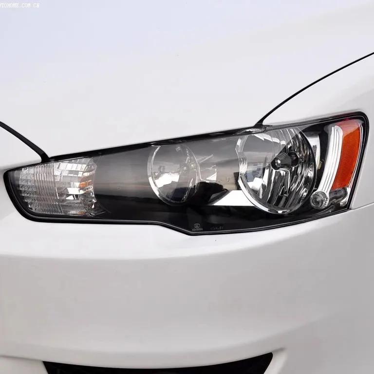 Для Mitsubishi Lancer Ex 2010 2011 2012 2013 2014 2015 2016 Автомобильный корпус фары Абажур Крышка фары Колпачок Лампа Прозрачный