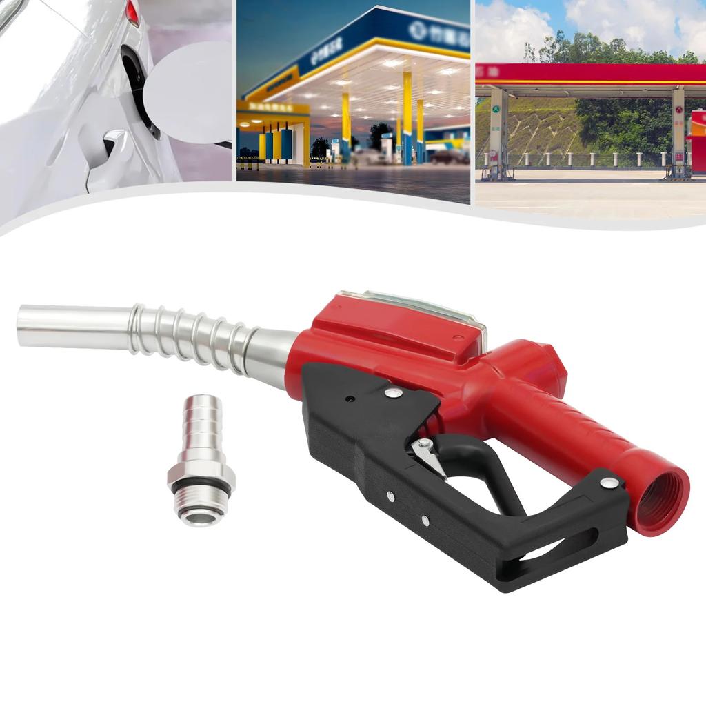 Fuel Gun, Self-priming Diesel Pump, Car Fuel Gun with Electronic Display, Automatic Heating Oil Pump for Diesel and Petrol