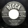 7inch Record BING CROSBY - The Christmas Song/O Fir Tree Dark 924144 Decca 1960 US Pop Used