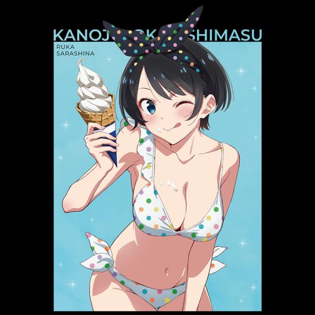 Ruka Sarashina Swimsuit XL Size Rent-A-Girlfriend T-shirt Ver.
