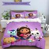 Dream Team Adventure Print 3Pcs Bedding Setduvet Cover With 2 Bedropillowcase Home Birthday Gift