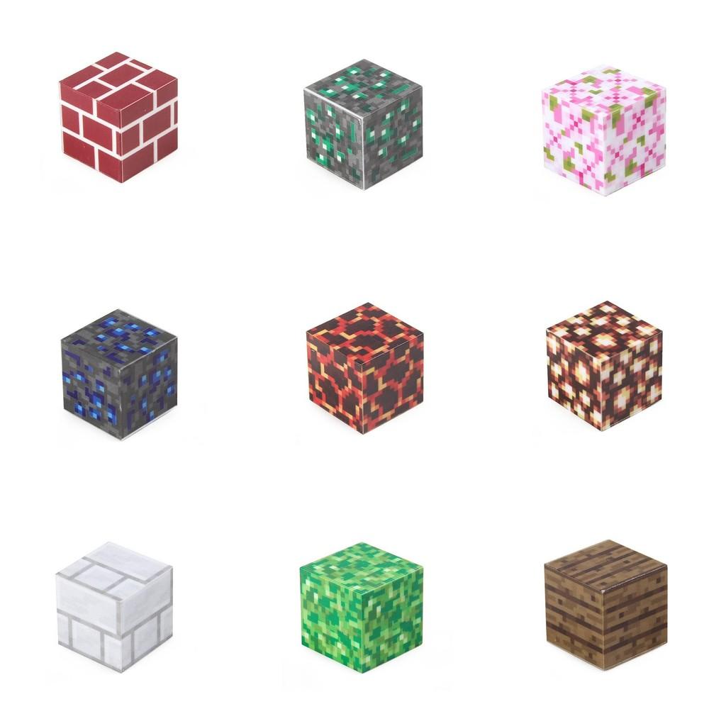 Креативный набор строительных блоков на тему Майнкрафт с дизайном адского портала для веселой игры