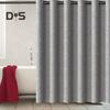 Душевая занавеска для штанги Проходной толстый материал Водонепроницаемый без проколов Простая установка Уход Отель Кемпинг Ванная комната Автофургоны Душевая занавеска