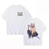 Hot Anime Hashibira Inosuke Cartoon Demon Slayer T Shirt Summer Fashion Casual Short Sleeve Round Neck Top Women Men Tee Hip Hop