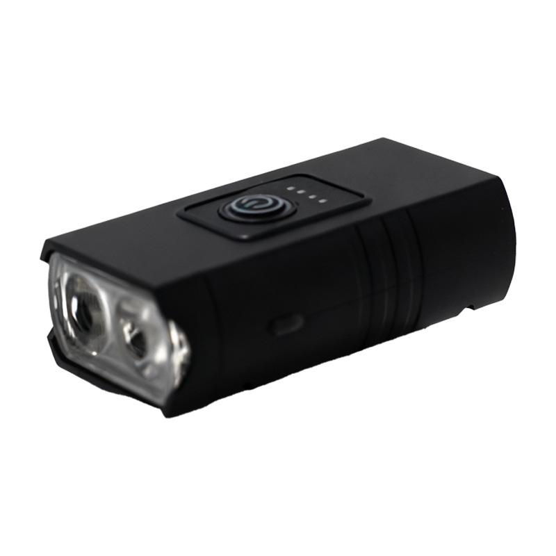 Супер яркий двойной передний велосипедный фонарь с USB-зарядкой для ночной езды