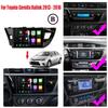 Android 14 2 Din автомобильный радиоприемник для Toyota Corolla Ralink 2014 - 2016 Мультимедийный видеоплеер Навигация MP5 Стерео Carplay Головное устройство