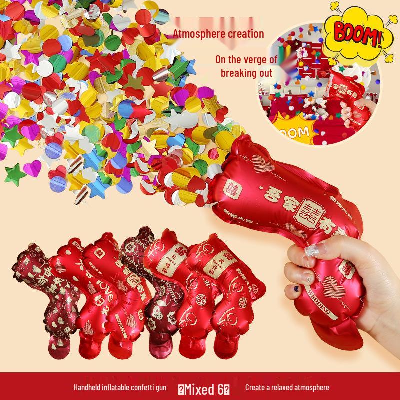 Creative Wedding Confetti Cannons & Photo Props Collection