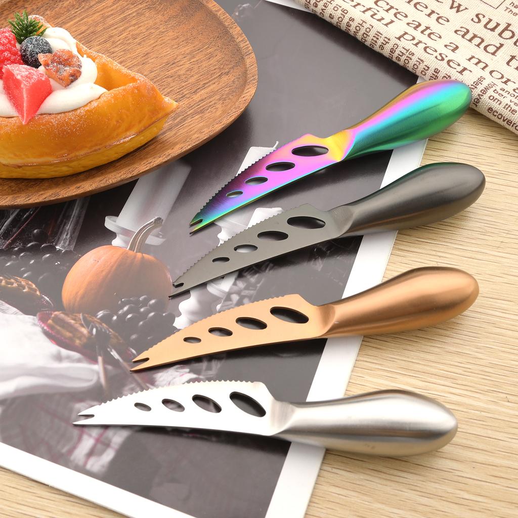 Premium Exquisite 4/6pc Cheese Slicer Cutter Knife Creative Sharp Knife Cheese Kitchen Tool Cake Spatula Butter Knife Cheese Set