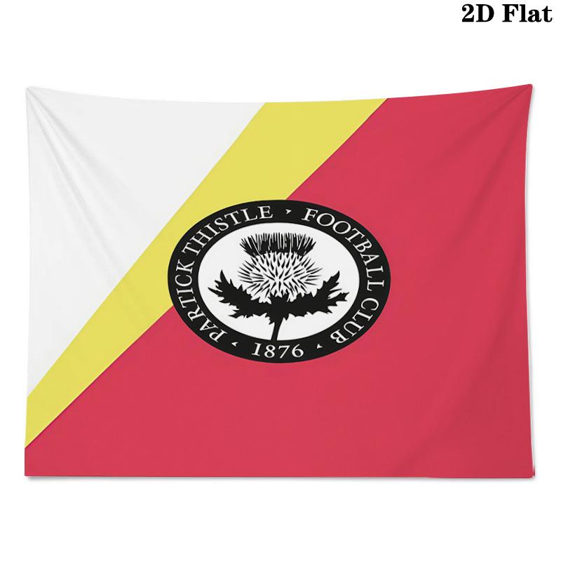 Partick Thistle FC Printed Tapestry – Wall Hanging for Bedrooms, Dorms, and Home Decor