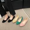 Women's Loafers Flats Shoes Breathable Lightweight Comfortable Point Toe Loafers Shoes Soft Memory Foam Flats Non-slip Casual Work Driving Shoes
