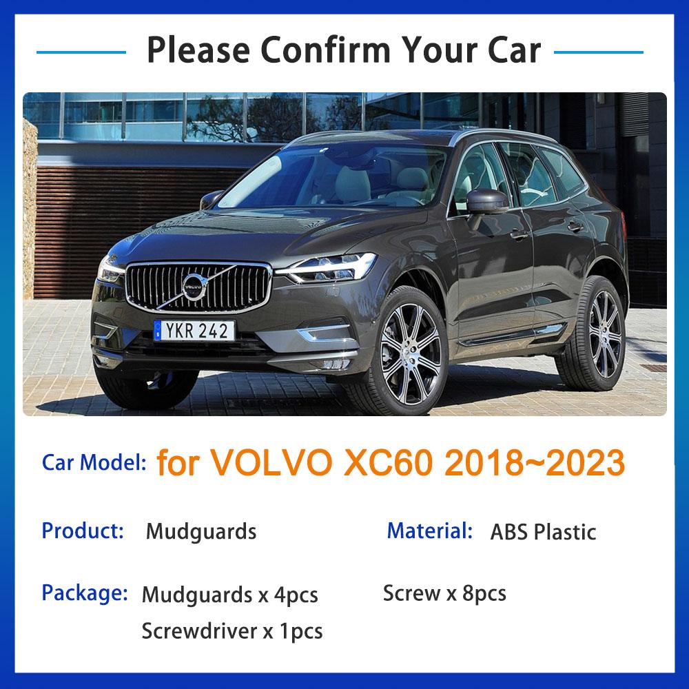 Для VOLVO XC60 2018 2022 2023 брызговик, брызговик, передние и задние колеса, крылья, Стайлинг автомобиля