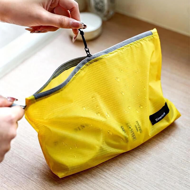 JAJALIN Minimalist Canvas Cosmetic & Toiletry Organizer