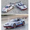 1/24 Scale 911 GT3 RSR Sports Diecast Car Model Toy, Pull Back Toy Vehicle with Sound and Light for Kids Toddler Boys Girls Gift Collection