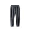 Training Series Solid Color Cuffed Comfortable Knitted Sports Pants Men Bottoms Gray 952447310-3