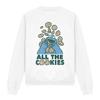 Sesame Street Unisex Adult All The Cookies Cookie Monster Sweatshirt