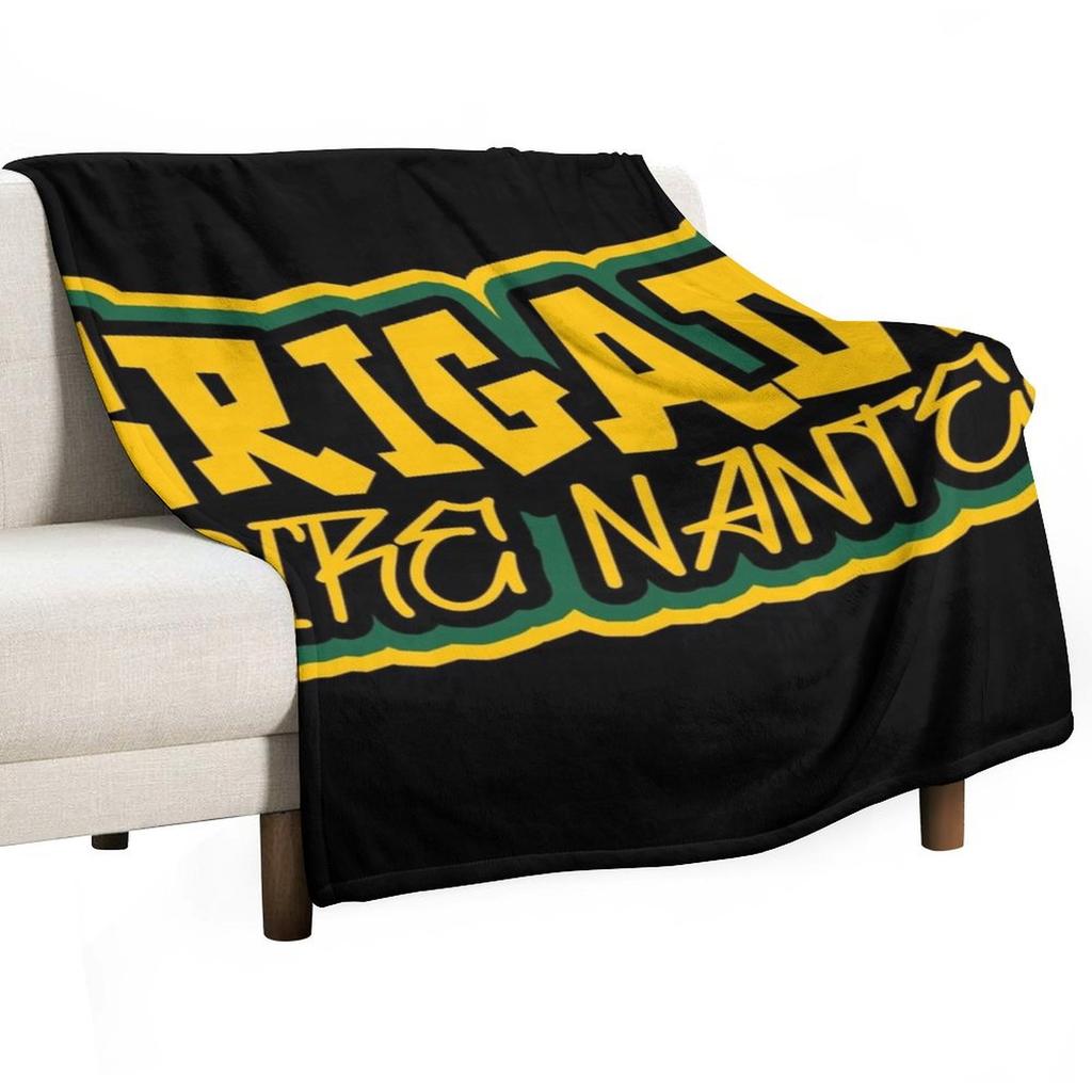 Loire Brigade Nantes Throw Blanket Flannels Designers Thermal Quilt Blankets