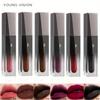 YOUNG VISION 4-в-1 матовый крем для губ - водостойкий, долговечный, 6 цветов, многофункциональная бархатистая помада, румяна, тени для век - шелковистое покрытие с мягким фокусом