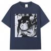 Funny Rat Smoking Cigarette Meme Graphic T Shirt Men Women Vintage Fashion Short Sleeve Oversized 100% Polyester Casual T-shirts