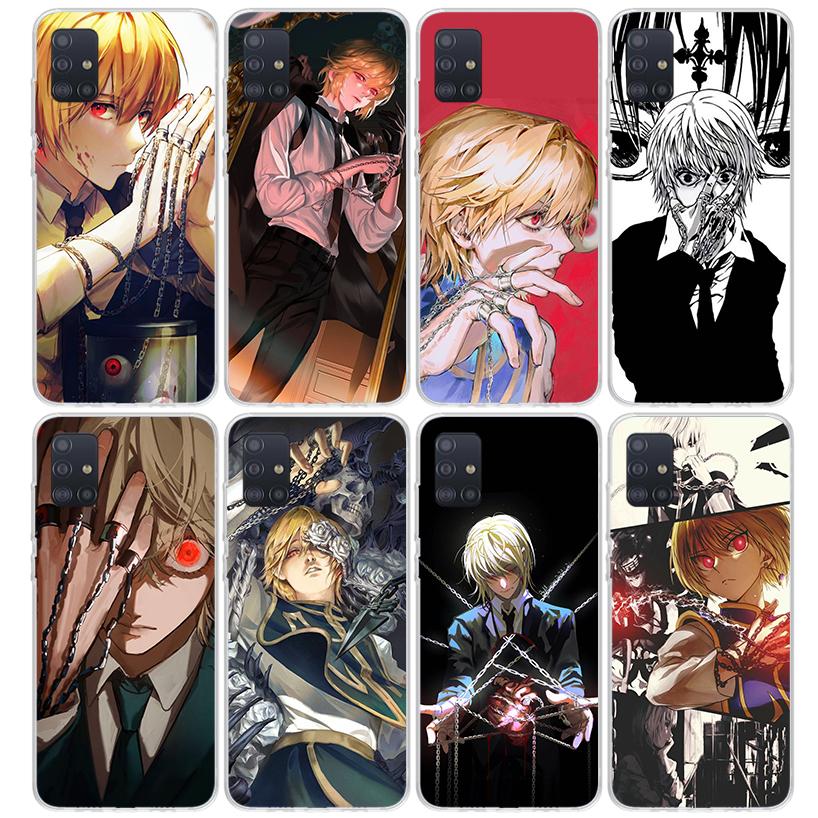 Huner X-Hunters Kurapika Phone Case For Samsung Galaxy A12 A52S A42 A32 A22 A51 A50 Note 20 Ultra 10 S10 Plus A71 A70 A31 A30 A1