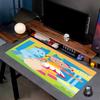 In the Night Garden Theme Mouse Pad, Non Slip Rubber Base, Multifunctional Office & Home Decor, Perfect for Workspace Personalization.
