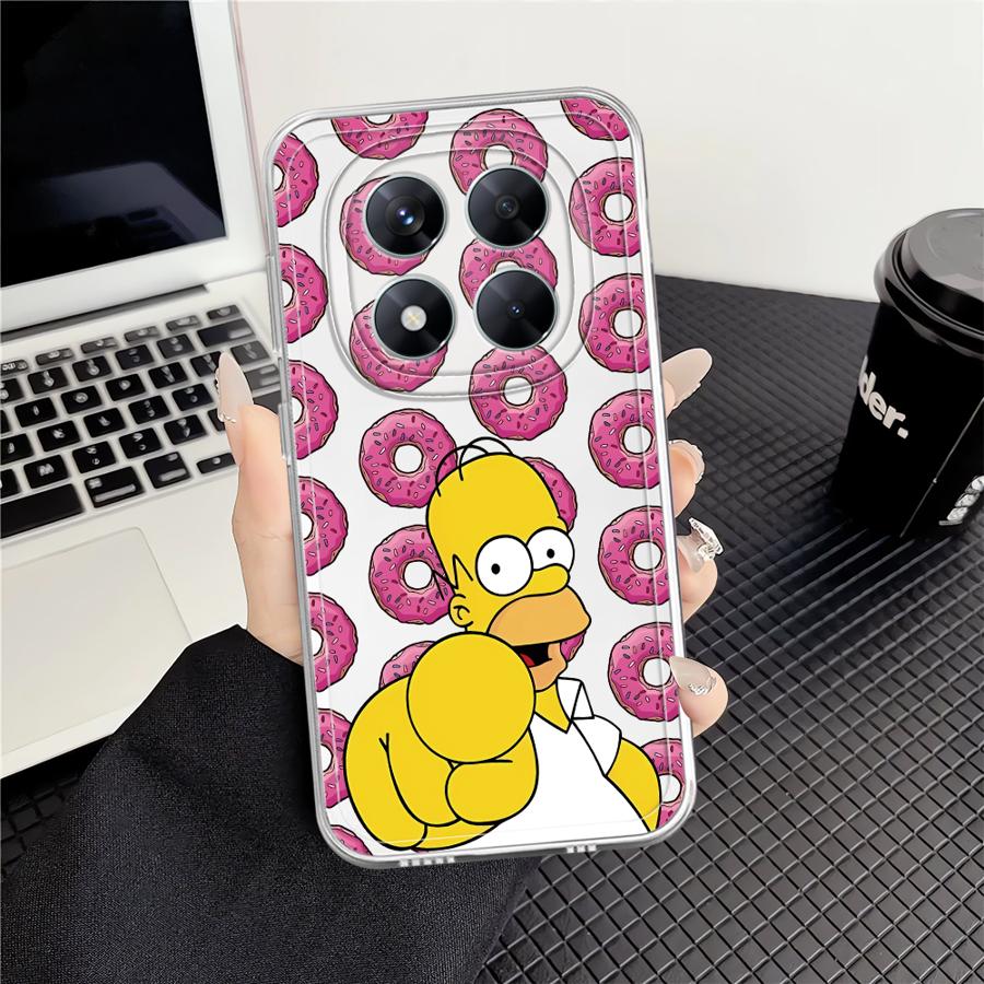 Милый Чехол The S-simpsons для Xiaomi Redmi Note 14 Pro Plus 10S Note 13 14C 12S 11 A4 9 10 13C 11S 12 Мягкая Крышка для Телефона