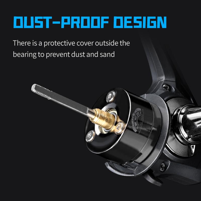 New Spinning Fishing Reel 2000-7000 Series Ultralight Max Drag 15kg Surfcasting Spinning Reel Saltwater Jigging Reels