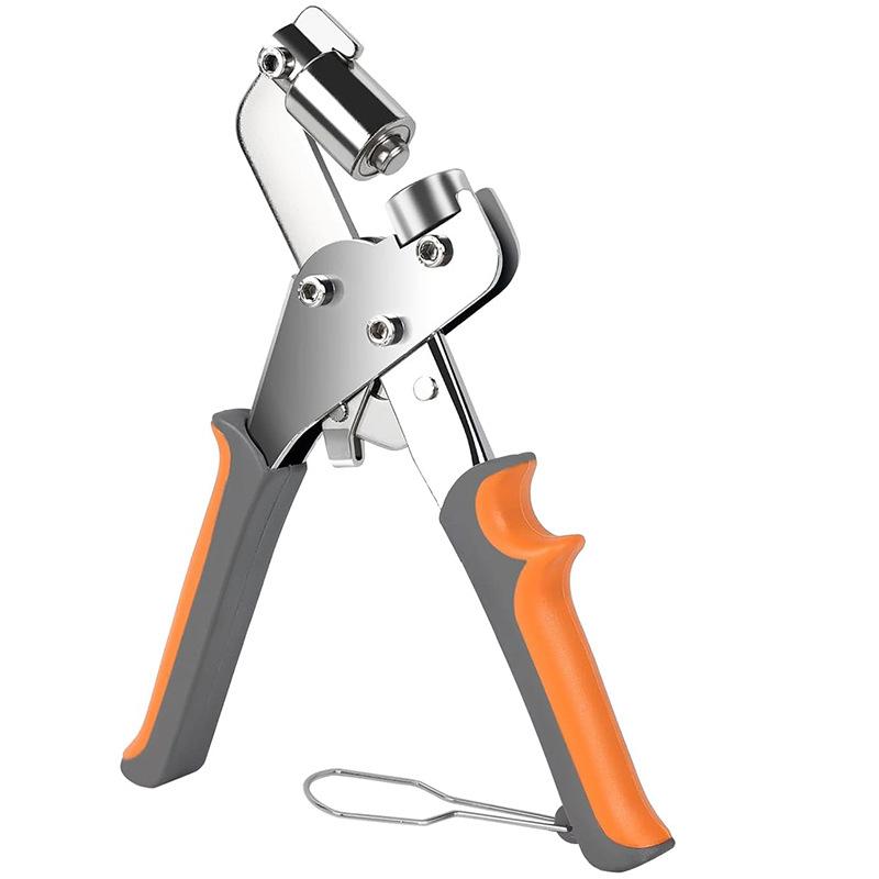 1 Набор Портативный Ручной Металлический Пробойник для Люверсов Зажим для Кожи Холста Одежды DIY Тент Кольцо 10 мм Комплект Инструментов для Зажима Люверсов