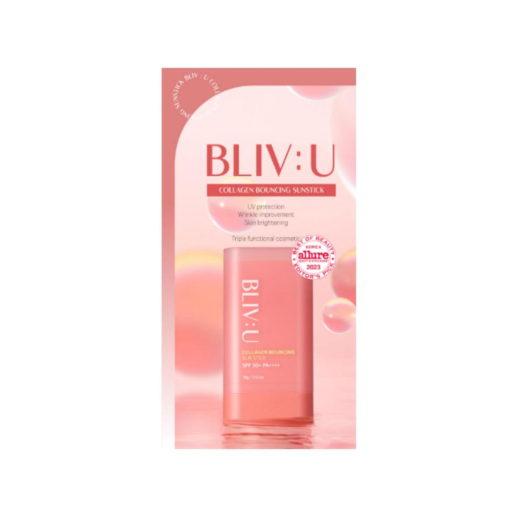 BLIVU Collagen Bounce Sunstick SPF50+ PA++++, 19g, 1ea