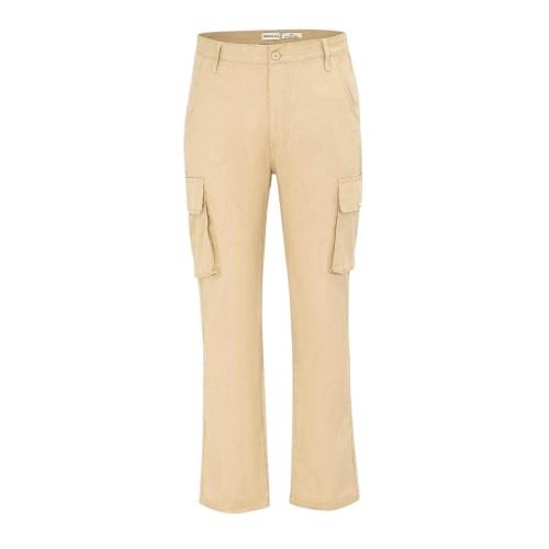 SoulCal Mens Plain Slim Cargo Trousers