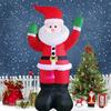 Inflatable Toy Bag Santa Christmas Inflatable Model Luminous Inflatable Model Christmas Atmosphere Decoration Model