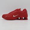 IQ0608-687 Nike Shox R4 Gym Red Metallic Silver (Мужской)