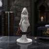 Статуя женщины с капюшоном 3D-печатная статуэтка Готического Жнеца Декор для дома Украшение для вечеринки на Хэллоуин для офисного стола полки стола