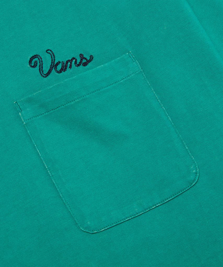 VANS Мужская футболка с коротким рукавом Washed Out - Sporting Green / Vn000P0Af231