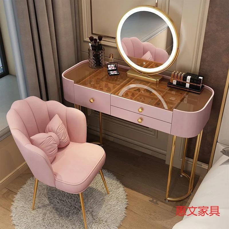 Women Drawers Dressers Makeup Small Storage Girl Luxury Dressers Vanity Desk Penteadeira Para Quarto Bedroom Furniture