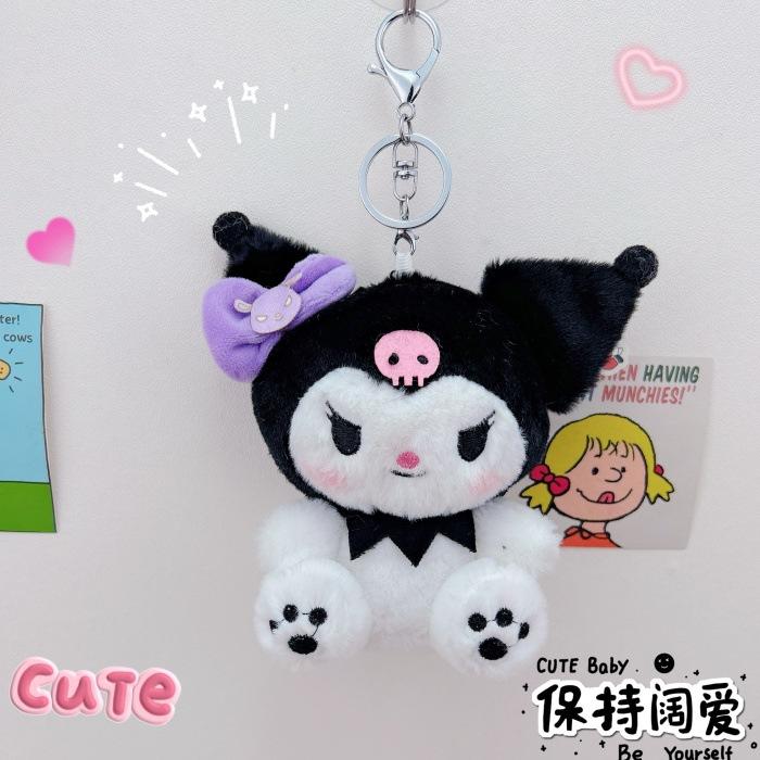10/40 см Sanrio Куроми Мой Мелоди Синнаморолл Плюшевые Куклы Каваи Мягкая Набивная Подушка Мультяшное Украшение Комнаты Детские Игрушки Подарки на День Рождения