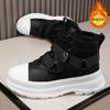 Горячая мужская зимняя повседневная обувь, модная универсальная обувь для мужчин, ботильоны, мужские бархатные утолщенные повседневные кроссовки Gaobang, обувь