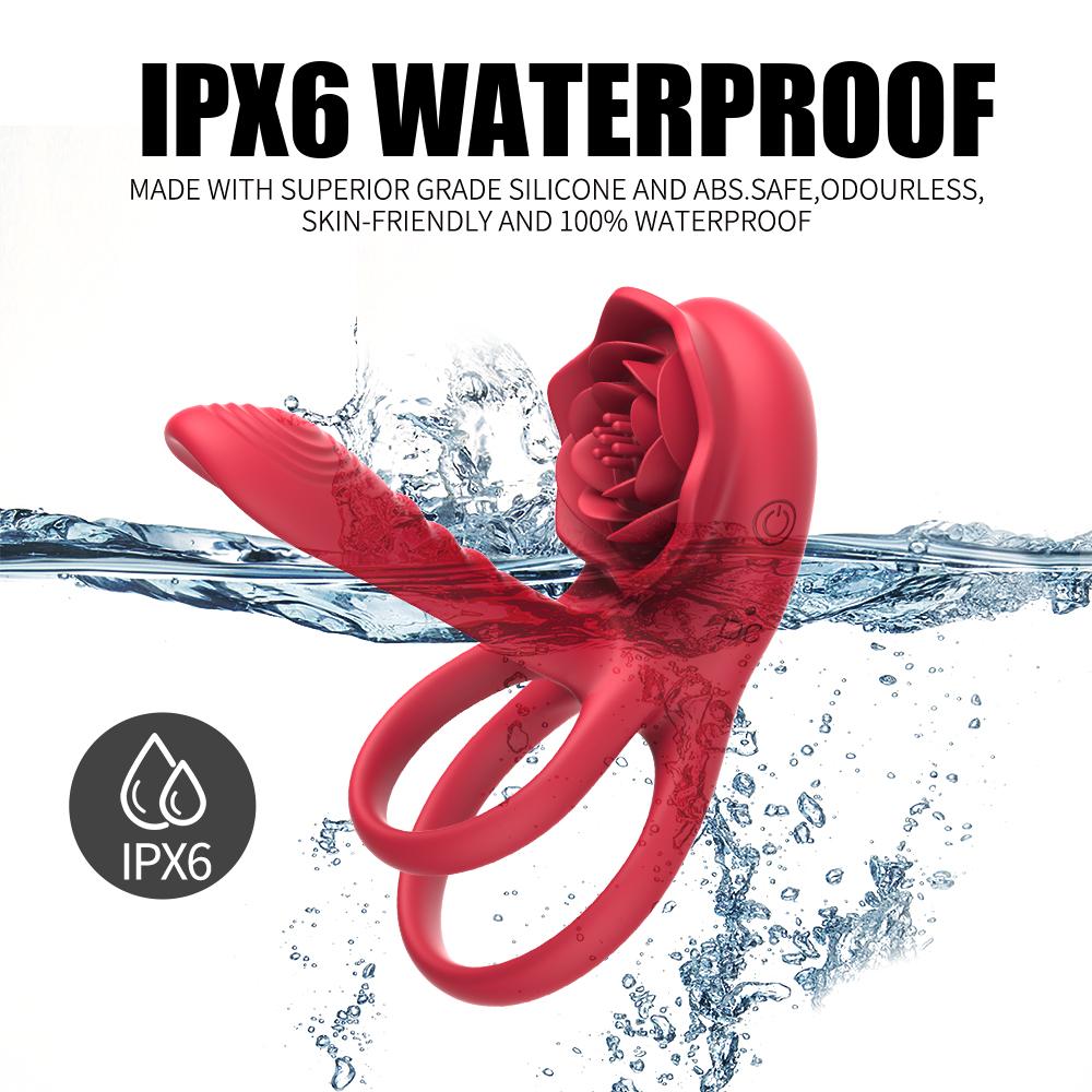 Розовое кольцо для пениса вибратор кольца для пениса вибраторы задержка эякуляции пульт дистанционного управления G-точка эрекционное кольцо клиторальная секс-игрушка мужчины пара