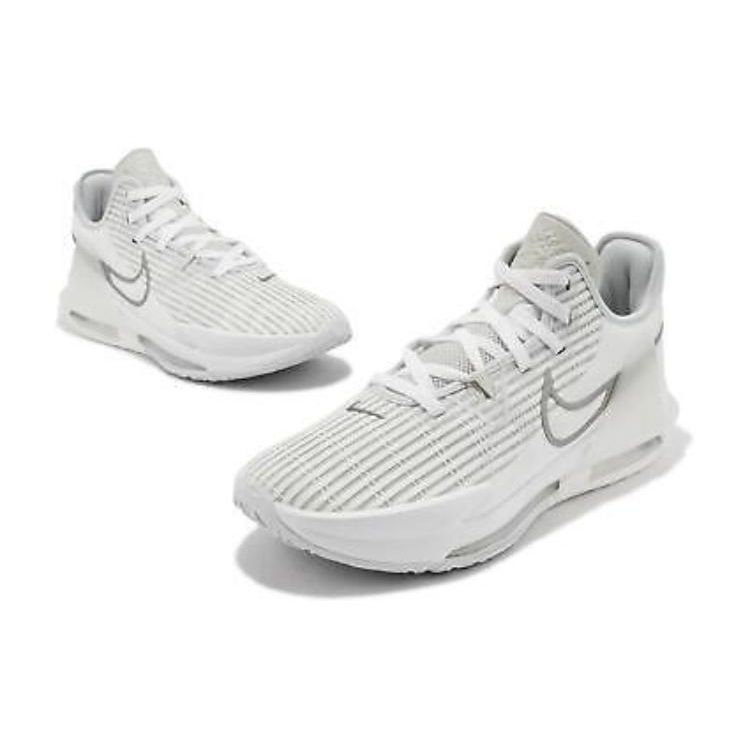 Nike Lebron Witness 6 EP White Metallic Pewter Мужские кроссовки Summit-White Light-Bone Aura DC8994-102