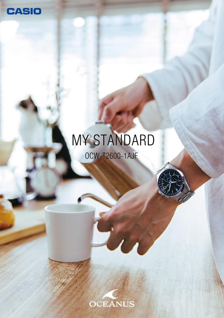 Часы Oceanus CLASSIC Radio Solar Silver [Casio] [] OCW-T2600-1AJF
