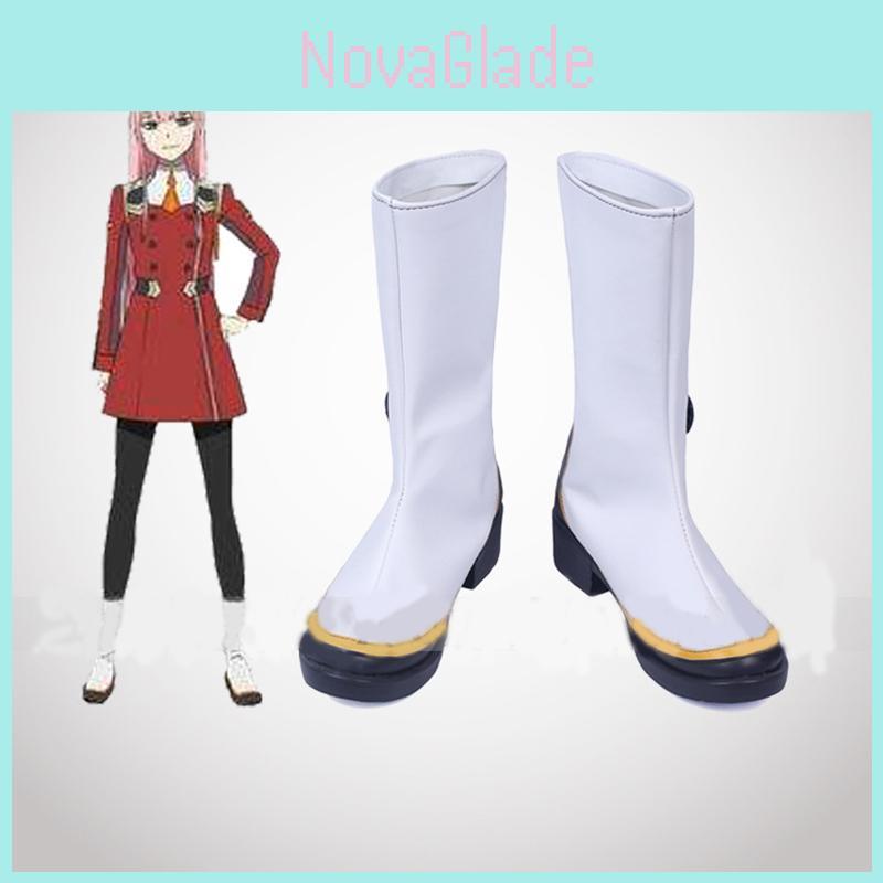 Premium Darling In The Franxx Cosplay Shoes 02 Cosplay Boots Zero Two Women Cos Shoes