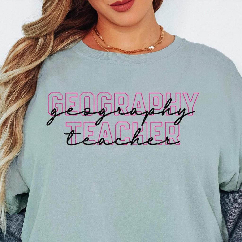 Geography Teacher Shirt, Funny Geography Tshirt For Women, Social Studies Gifts, Back To School Gift For Her, Teacher Appreciation Day