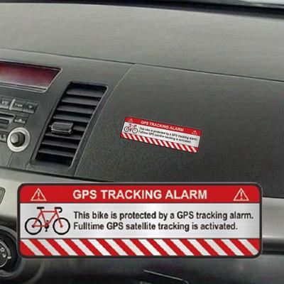 Велосипедные противоугонные наклейки GPS-отслеживание светоотражающий комплект видеорегистратора предупреждающая наклейка для записи видеорегистратора для автомобилей автофургонов грузовиков мотоциклов