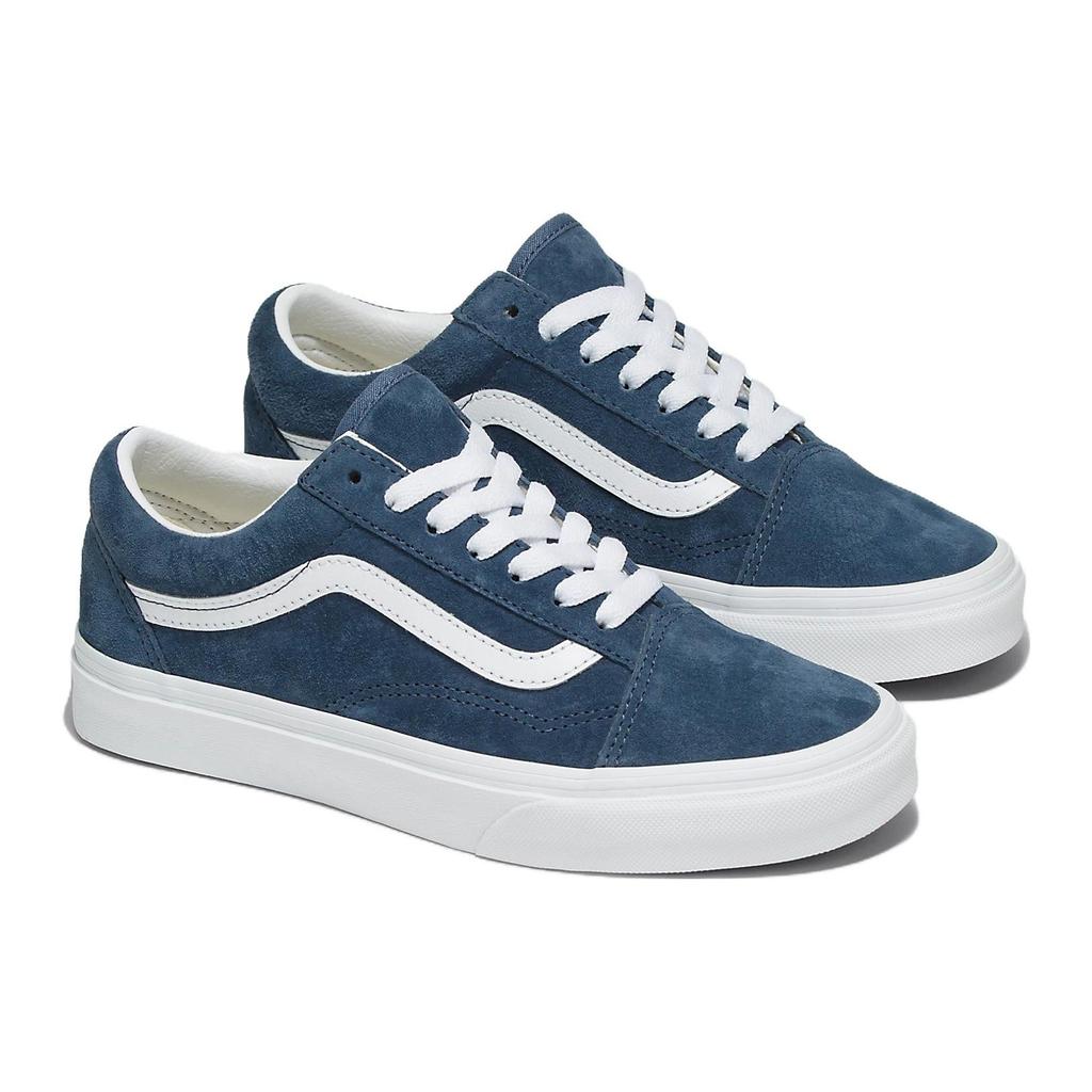 Vans Old Skool Pig Suede - Винтажные кроссовки унисекс цвета индиго, синие VN0005UFAHU