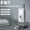 8 In 1 Computer Cleaning Kit Camera Tablet Microfiber Screen Cleaner Tools Earphone Cleaning Brush Keycap Puller Card Taking